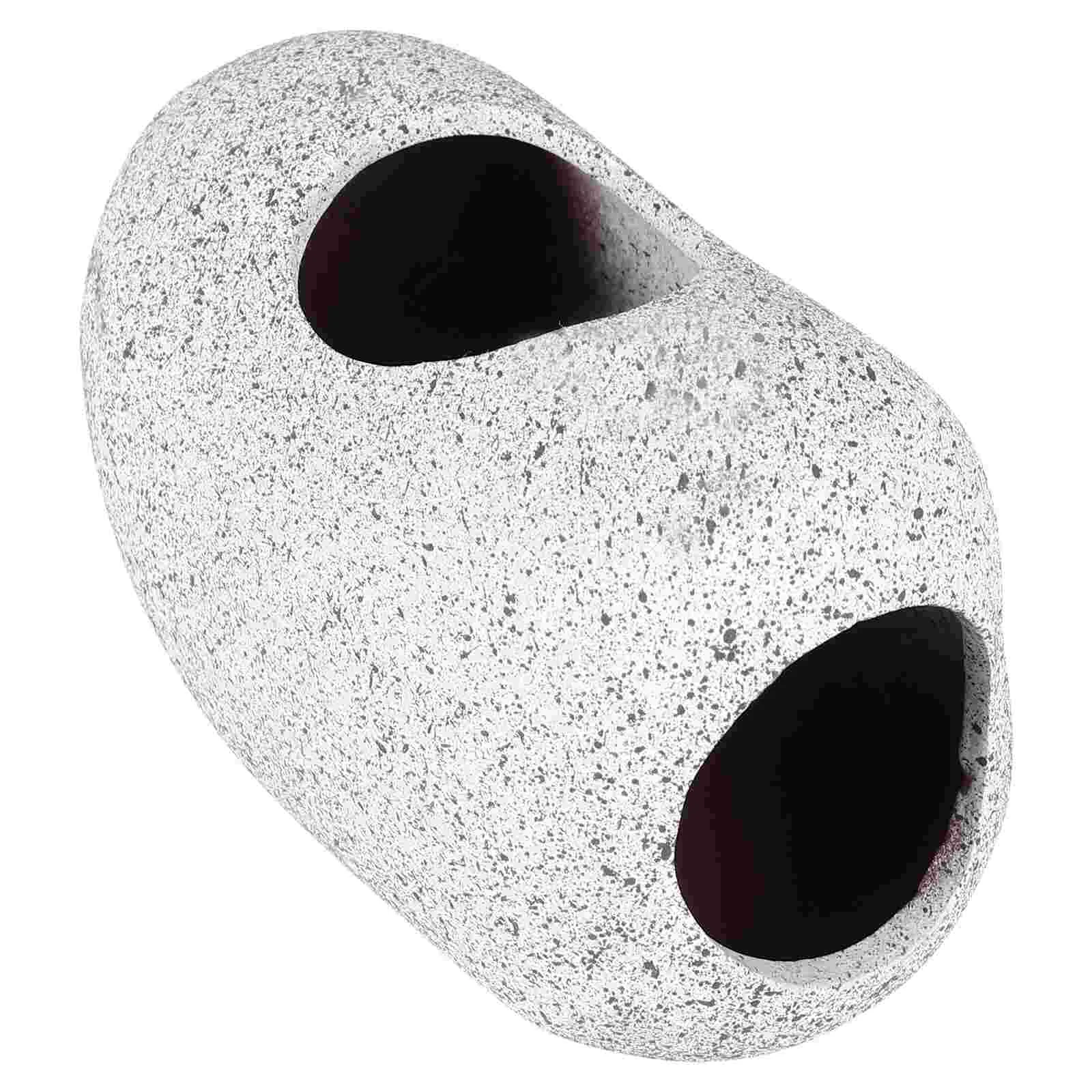 

Wall Aqua Hideout Fish Tank Hiding House Decorate Aquarium Cave Adornment Rocks