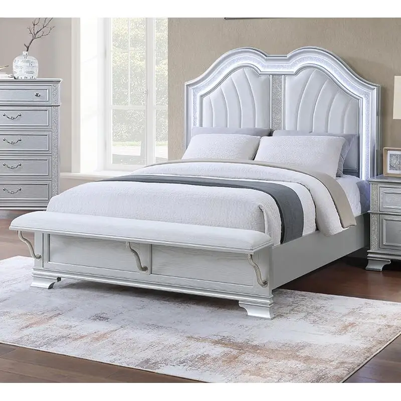 Elegant Queen Bed 4