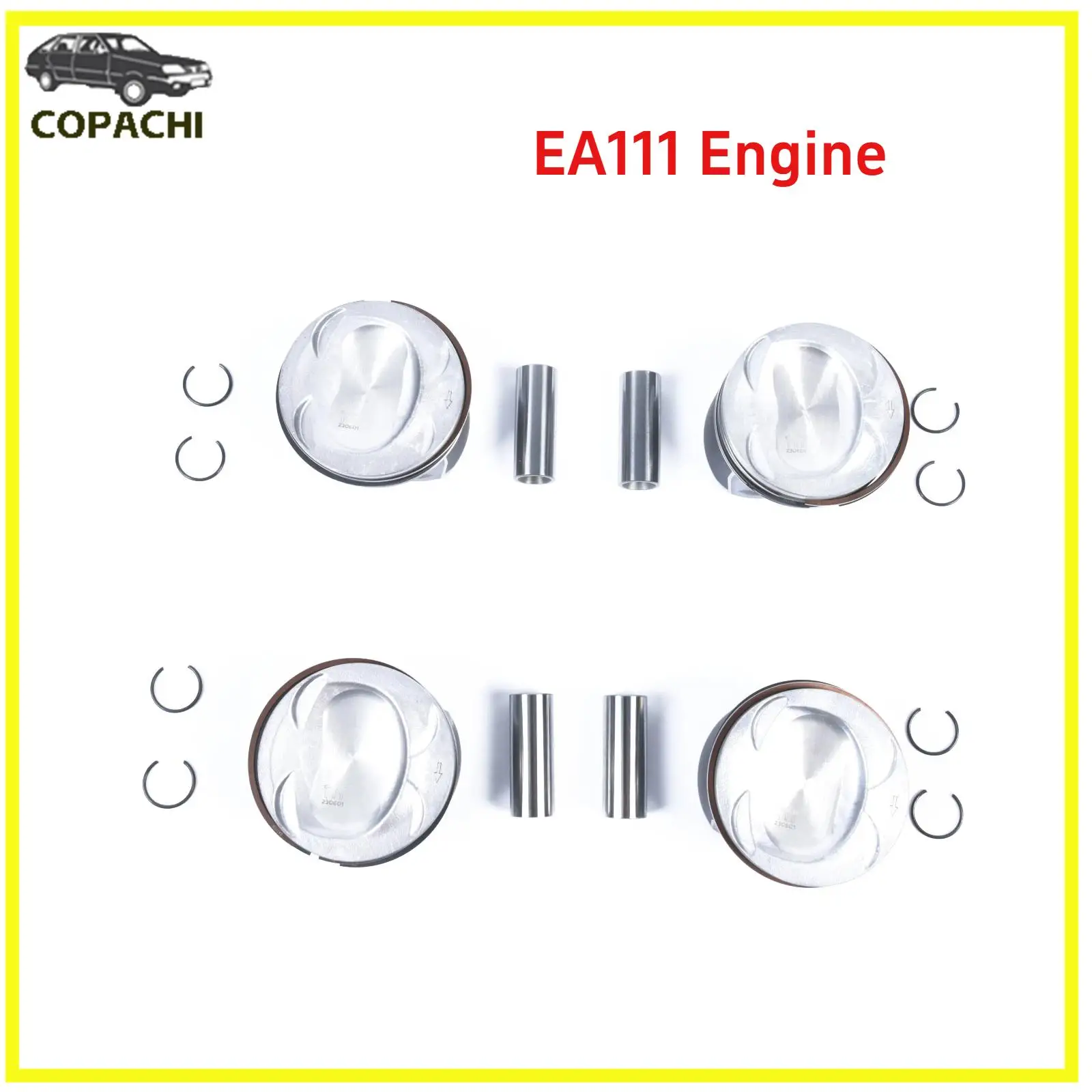 

4pcs STD 76.5mm EA111 Engine Pistons&Rings Set E03C107065 For VW Jetta 1.6L CLRA 2011-2016 Car Accessories Replacement Parts