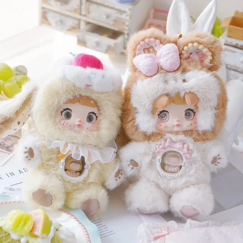 

Cute Nommi X Amlls Co Branded Sweet Hearts Series Vinyl Face Plush Blind Box Large-Sized Pendant Mystery Box Collection Gifts