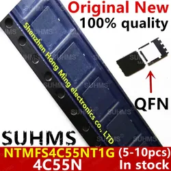 (5-10piece)100% 새로운 NTMFS4C55NT1G NTMFS4C55N 4C55N QFN-8 칩셋