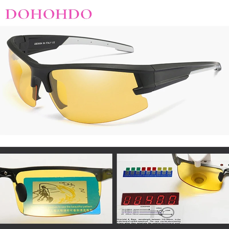 

New Retro Classic Polarized Sunglasses Men Woman UV400 Brand Anti-Glare Night Vision Sun Glasses Unisex Driving Goggles For Male