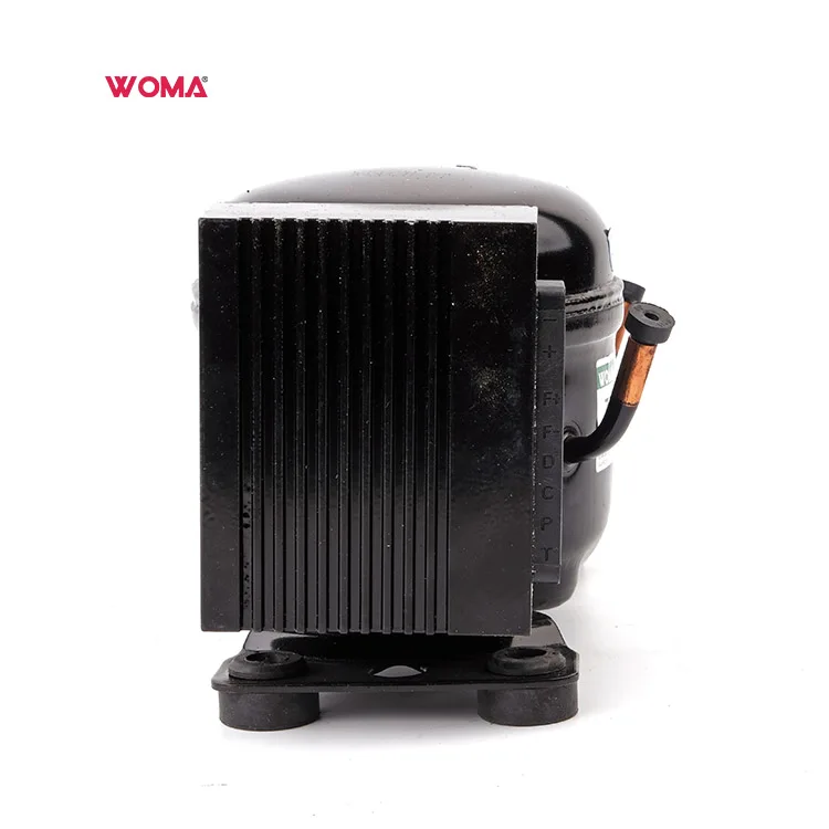 WOMA R134a ZH45G solar power freezer mini fridge DC motor refrigerator compressor for portable car fridge compressor