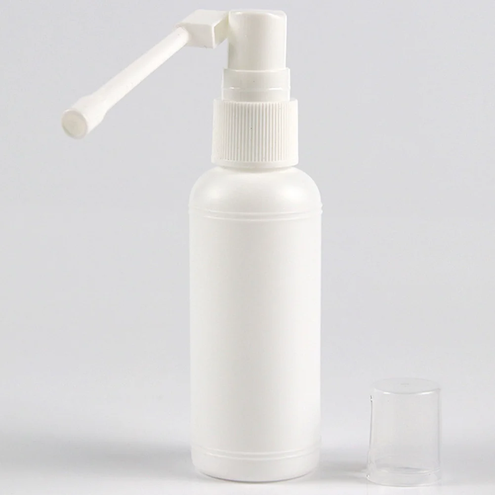 10 Pcs 20ml Portable Nasal Sprayer Bottle Refillable Fine Mist Empty Spray Bottles (White) fine mist spray bottle