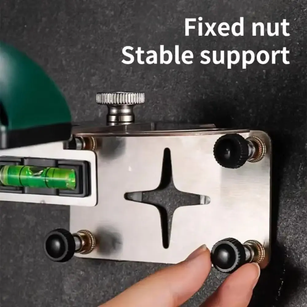 

Настенный кронштейн из нержавеющей стали с поворотом на 360 градусов, портативный, для инструментов, без сверления