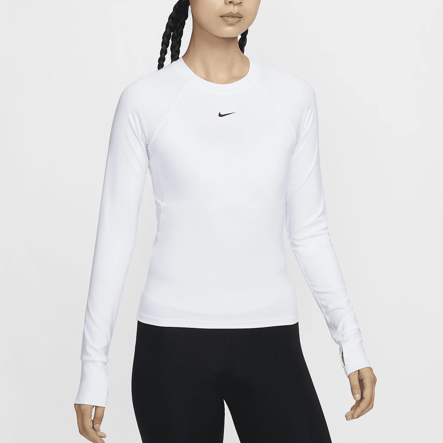 

Nike Genuine Product Pro Dri-FIT Women's Slim Fit Training Long Sleeve FV7846-100