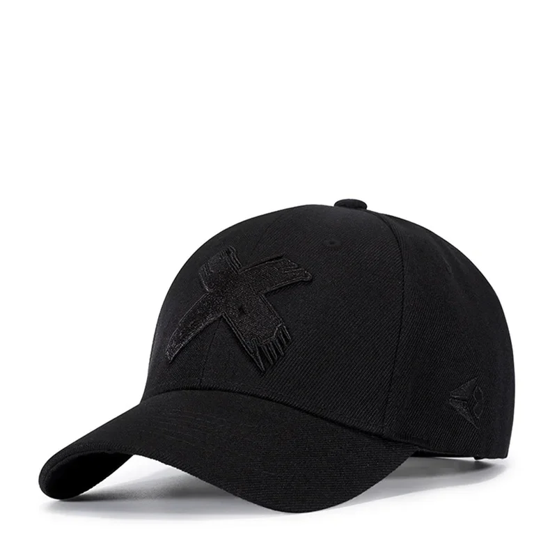 Gorras Para Hombres Baseball Cap Кепка Men Hat Women Casual Embroidery X Caps Bend Visor Adjustable Cotton Male Black Hat Garros