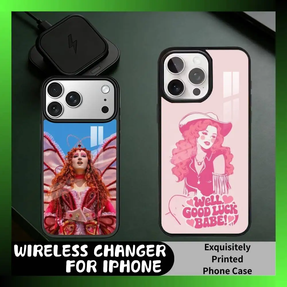 

The Subway C-Chappell R-Roan Pink Ponies Phone Case For iPhone17,16,15,14,13 Plus,Pro Max Magnetic For Magsafe Wireless Charging