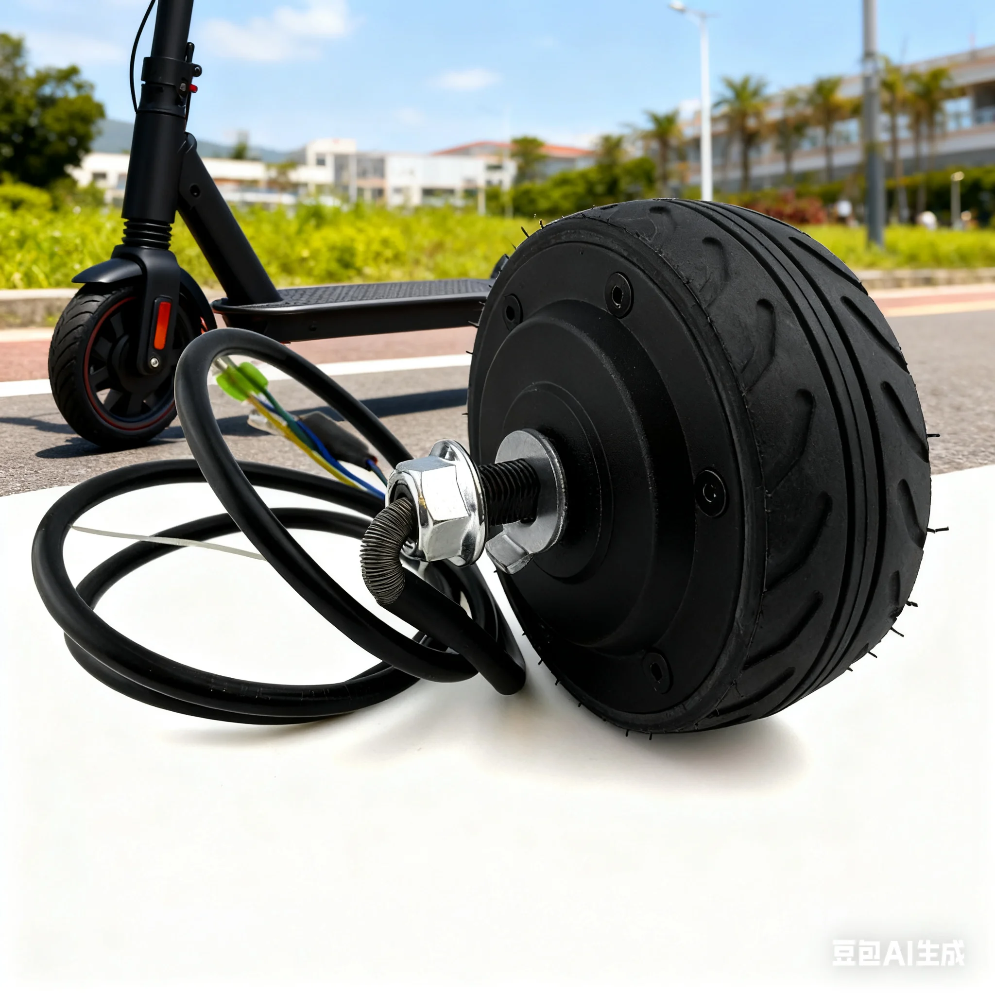 

E-scooter Hub Motor 24V 200W Gearless Brushless Hub Motor With Hall Sensor For 4 Inch Electric Scooter Motor Replace Accessories