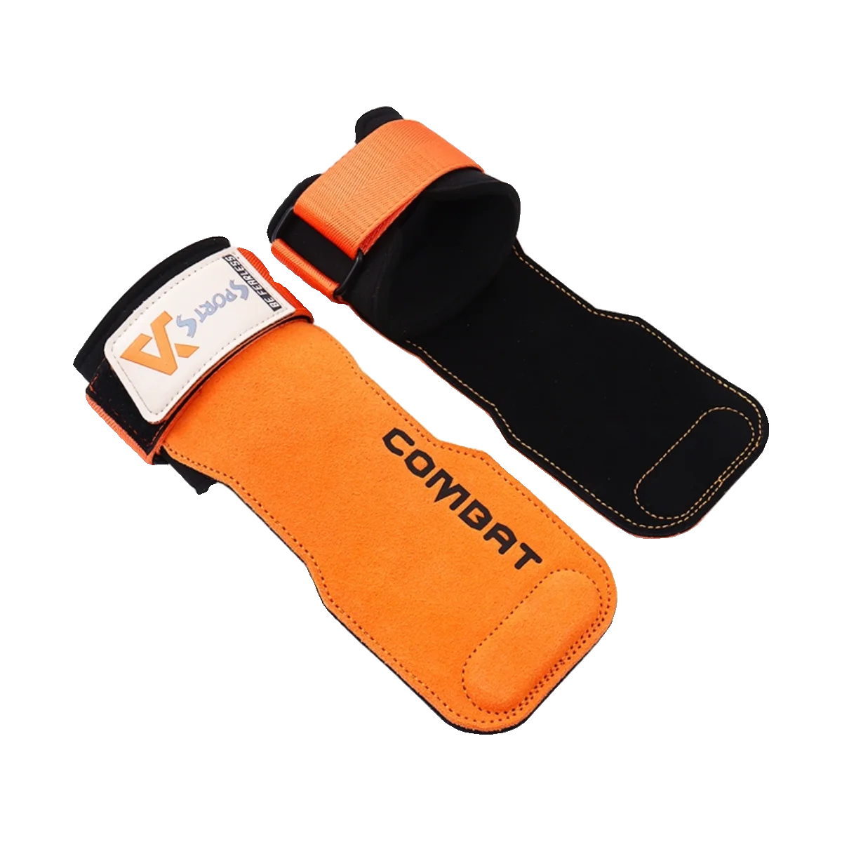 Professional Cowhide Gym Gloves Grips Anti-Skid Weight Power Belt Lifting Pads Deadlift Belt Workout Palm Protection 1Pair Pads