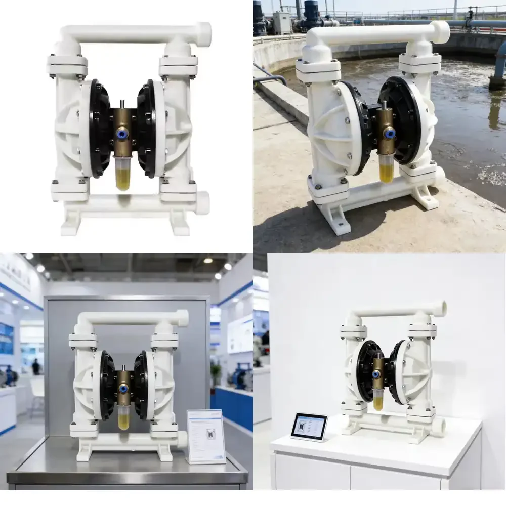 

QBY-40 Type Compatible Pneumatic Diaphragm Pump Cast Iron High Pressure Pump Factory Direct Sale