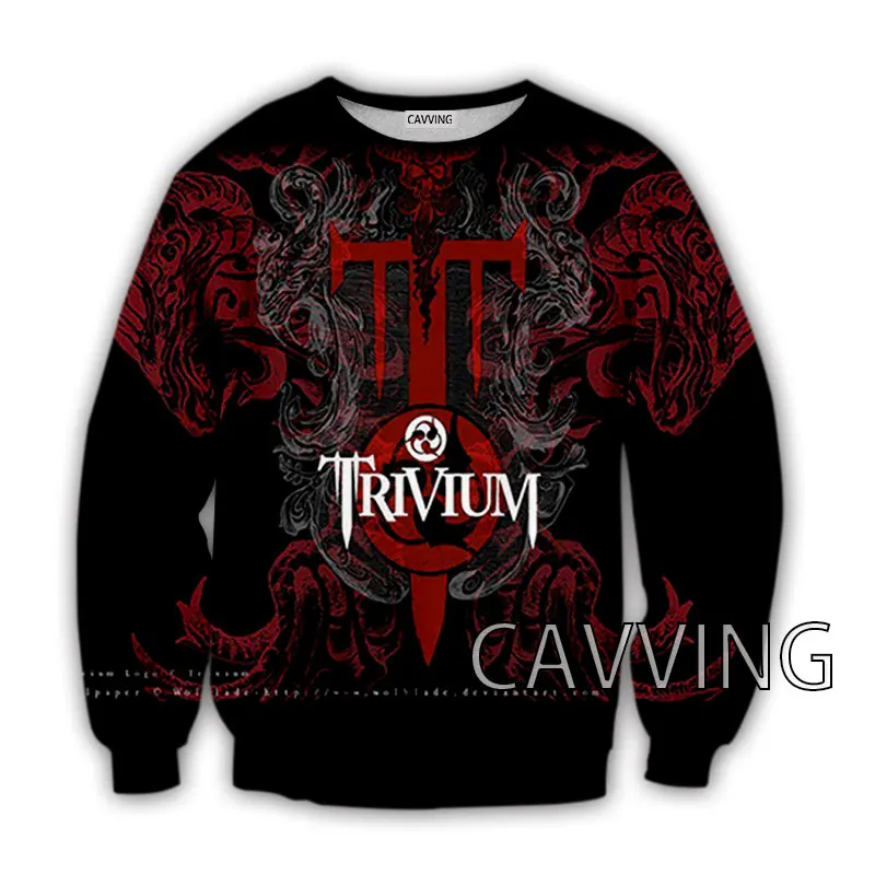 

CAVVING 3D Printed Trivium band Crewneck Sweatshirts Harajuku Styles Tops Long Sleeve Sweatshirts for Men/women H03