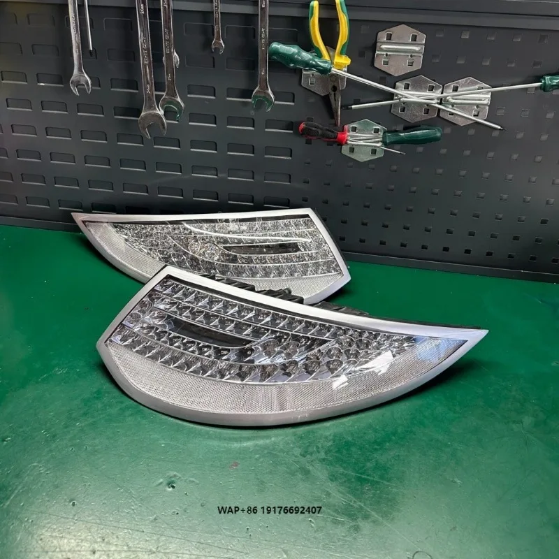 Transparent Taillights Handmade for 997.2 LED Black Tail Light Clear Modified Taillights