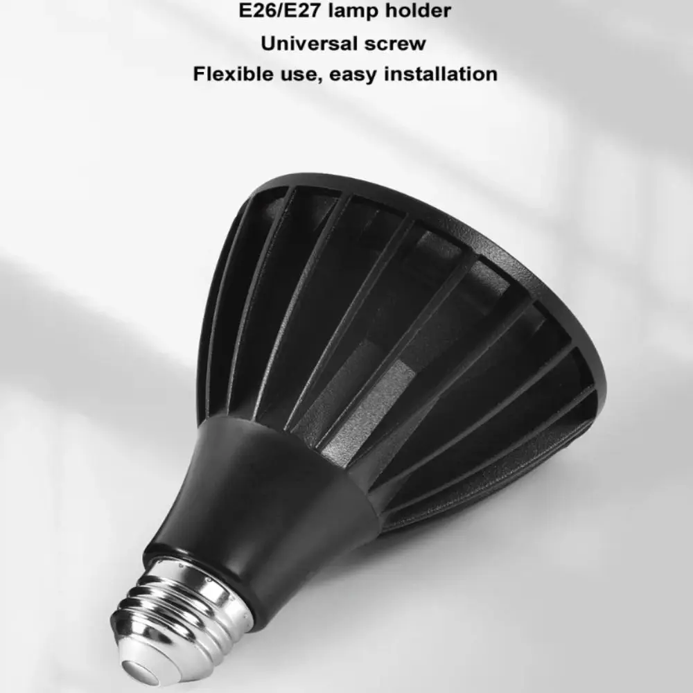 

18W Power Full Spectrum LED Grow Light Black Body Warm White Hydroponics Lamp Super LED Cold White Recessed Down Light