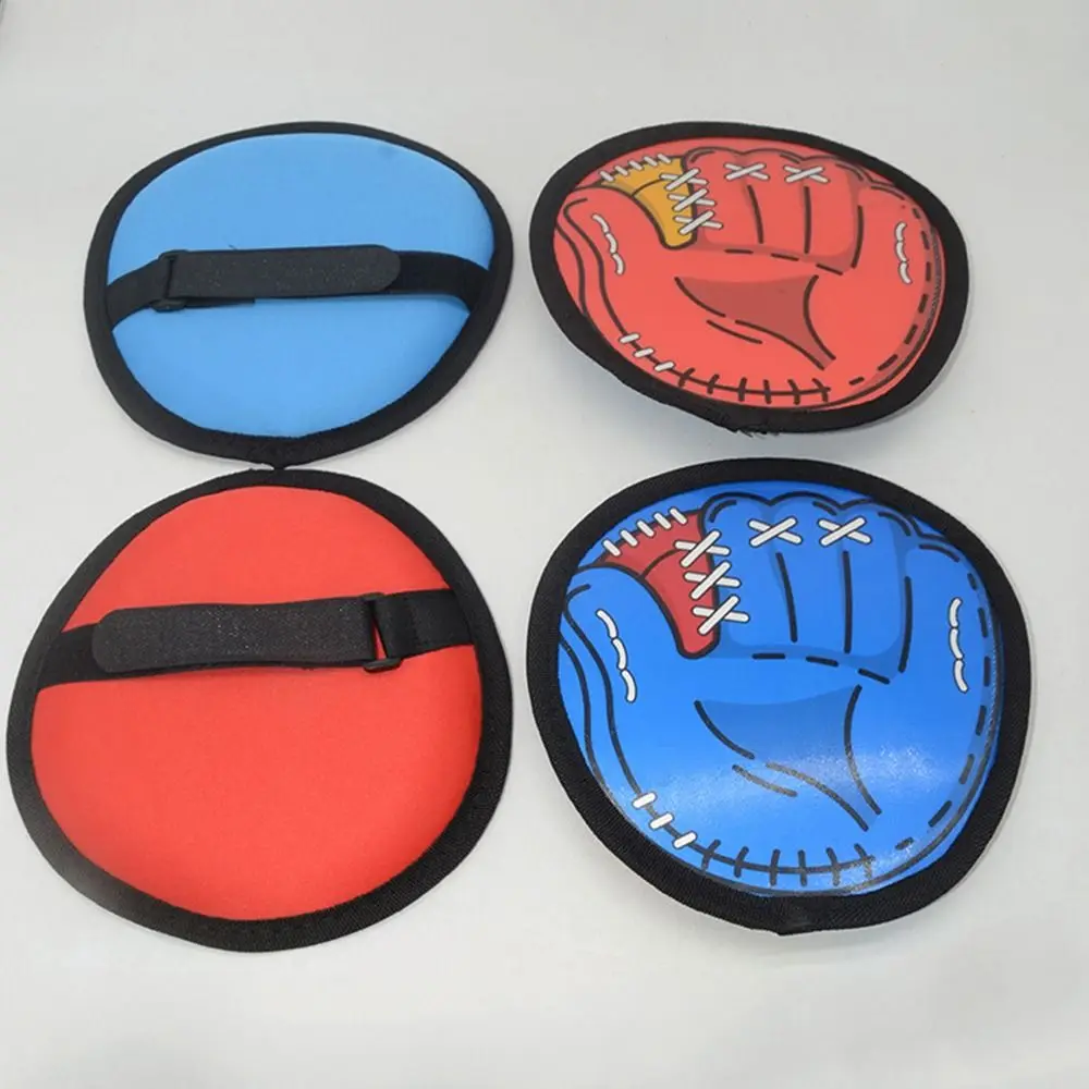 Juego de pelota creativo para atrapar, raqueta de pelota colorida, juguete interactivo para padres e hijos, guante para atrapar raqueta pegajosa