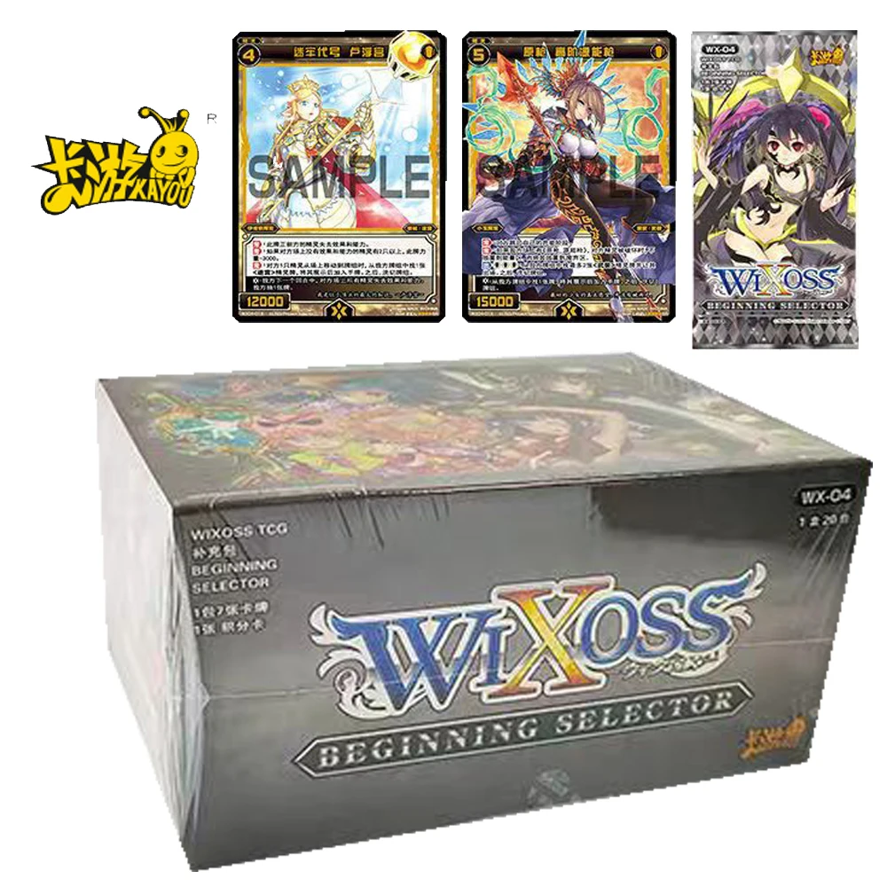 

Kayou Wholesale WIXOSS Cards Collection for Children Dream Limited Girl Supplement Pack Rare Cards Toys Friends Birthday Gifts