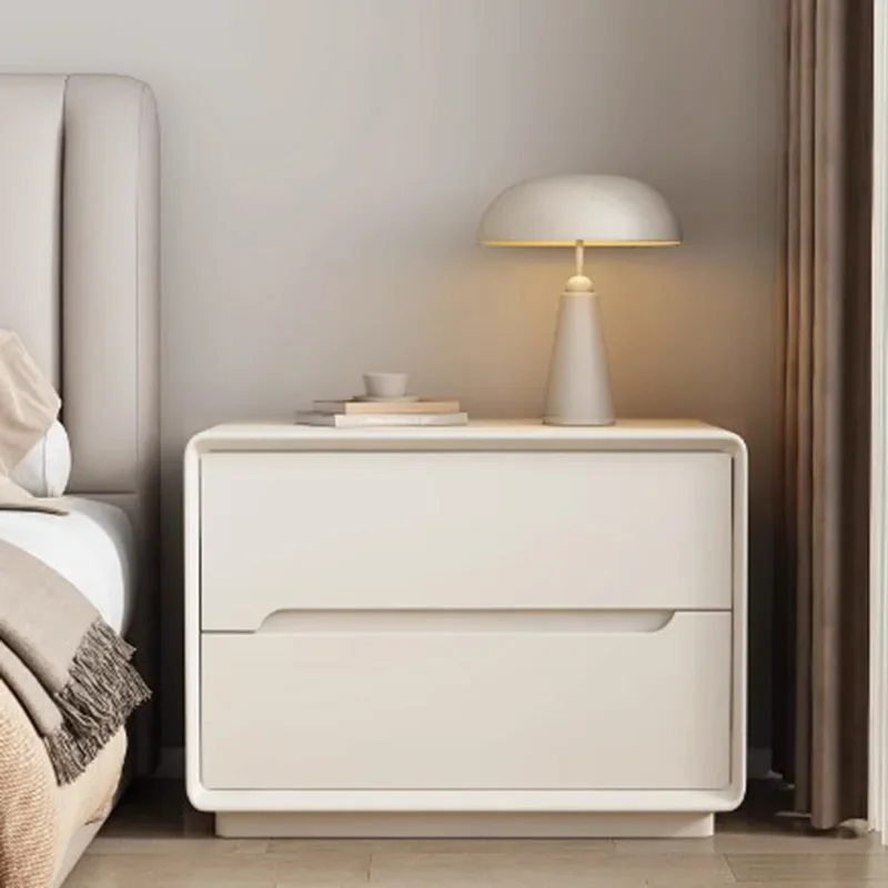 

Minimalist White Nightstand Table Bedroom Nordic Italian Drawers Nightstand Table Modern Wood Mesa De Noche Home Furniture