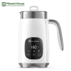 Maestri House Integrated Milk Frother with Large Capacity Smart Adjustable Temperature Thickness Control Coffee Frothing Foamer