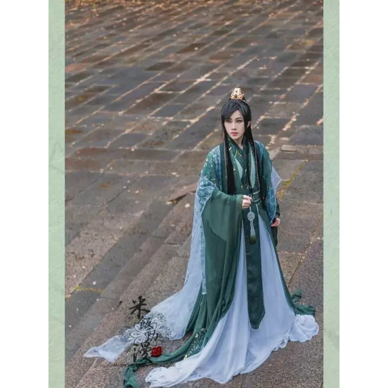 DY20 hemel officiële zegen Tia ng u druk FU Q i Rong FShi S very Qingqiu ξ AO Jing Wang hij Xuan cosplay kostuum Han Fu Halloween 25