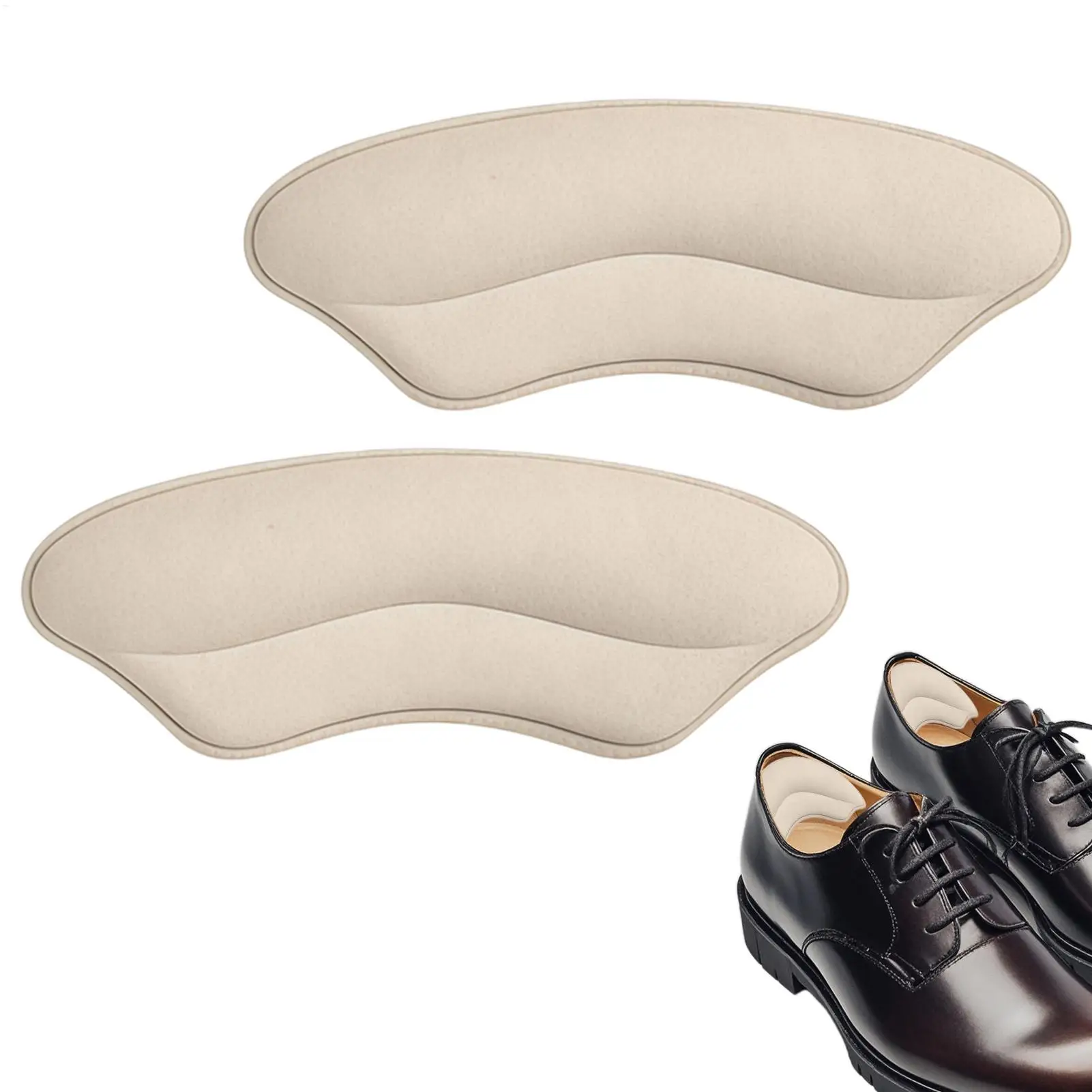 Women Shoe Heel Grips Anti-Chafing Protector Liners Foot Heel Cushion Inserts for Casual Work Wedding Dancing Walking Sneakers