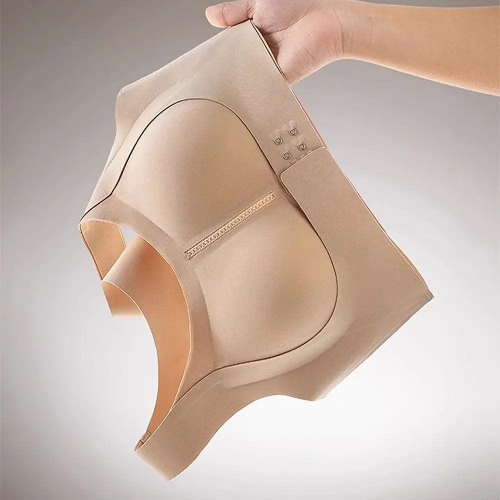 Sujetador Corrector de postura 2 en 1 ajustable a prueba de golpes para mujer sujetadores sin costuras cómodos correas de hombro ensanchadas Bralette Push Up