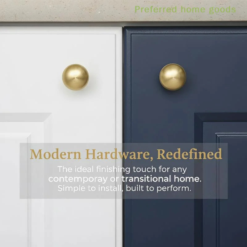 Aluminum Alloy Furniture Knobs Rustproof Matte Finish Stylish Look for Wardrobe Drawer Kitchen Cabinet Apartment Renovation