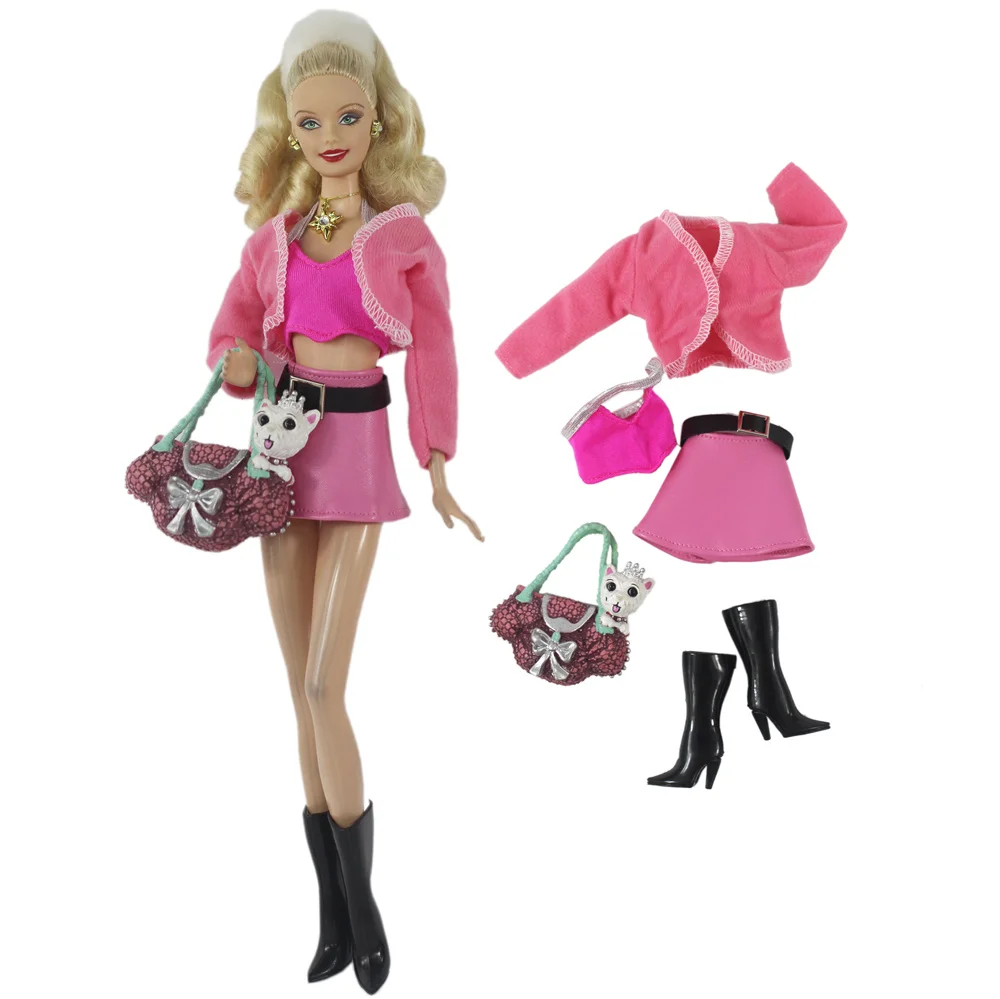 1 Set Doll Clothes 1:6 Scale Dress Outfit for 11.5 inch 30cm Doll Many Style for Choice Gifts for Girls #1