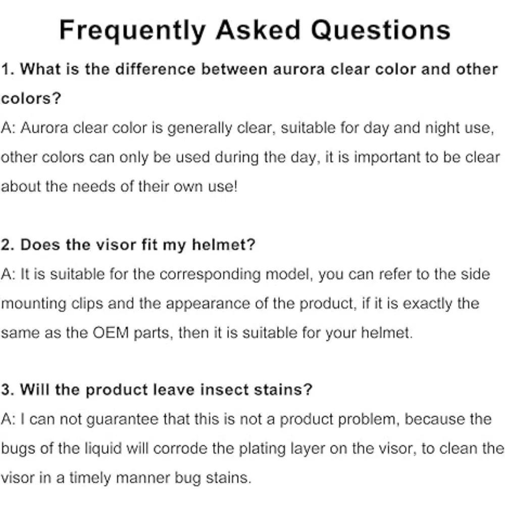 Motorcycle  Qualifier Visor Qualifier DLX Helmet Visor Face Shield  Replacement for Bell Qualifier/Star/Vortex/RS-1/Revolver