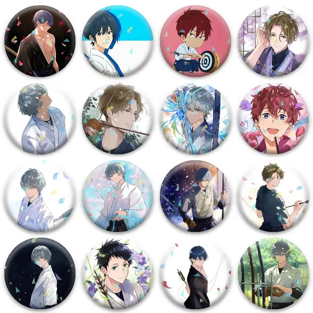 

K-Kyoto Animation Badges Niche Design Brooch for Backpack Lapel Pins Creative Accessories
