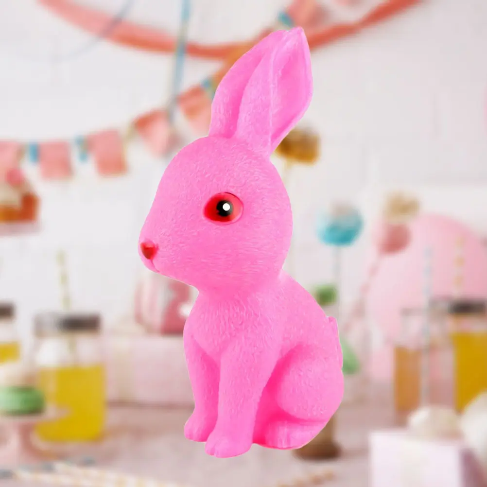 

Rabbit Bathing Squeeze Sound Bathtub Fun Game Kids Toddler Bright Color Durable Safe Material Rabbit Bath Toy Kids Bath Toy