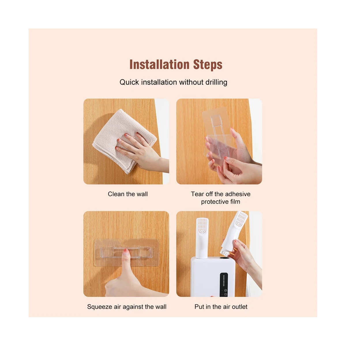 

Сушилка для обуви Дезодоратор с устройством для осушения тепла Грелка для ног Нагреватель Сушилка для обуви -B Вилка европейского стандарта-A63M