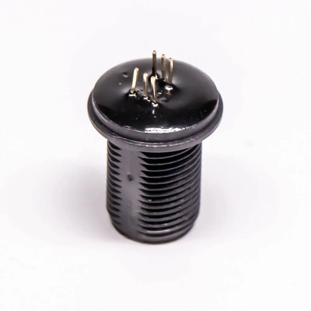 USB Connector Waterproof Female Straight Socket PCB Mount Waterproof USB
