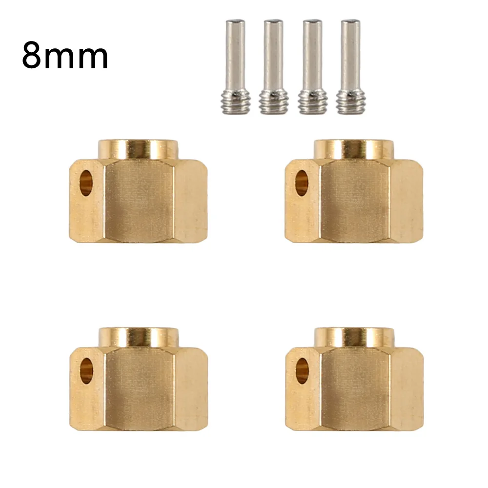 1/10 TRX4 TRX6 النحاس ممدود موصل موازنة 12 مللي متر اتسعت سداسية موصل ترقية مكون