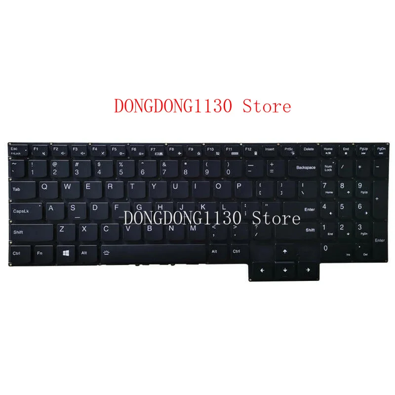 D teclado para ordenador portátil ruso/EE. UU./Reino Unido/español para Lenovo Legion 5-15ARH05 15ARH05H 15IMH05 15IMH05H 5P-15ARH05H 5P-15IMH05 5P-15IMH05H