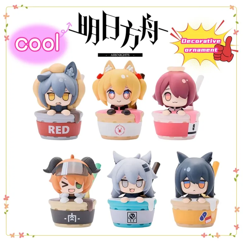 

Arknights Lappland Texas Exusiai High Color Value Creative Doll Ornaments Animation Peripheral Desktop Decoration Birthday Gift