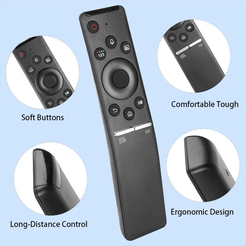 BN59-01266B For Samsung Voice Remote Control Replacement, For Samsung TV UE43LS03N UE49LS03N UE55LS03N UE65LS03N UE43LS003A UE55