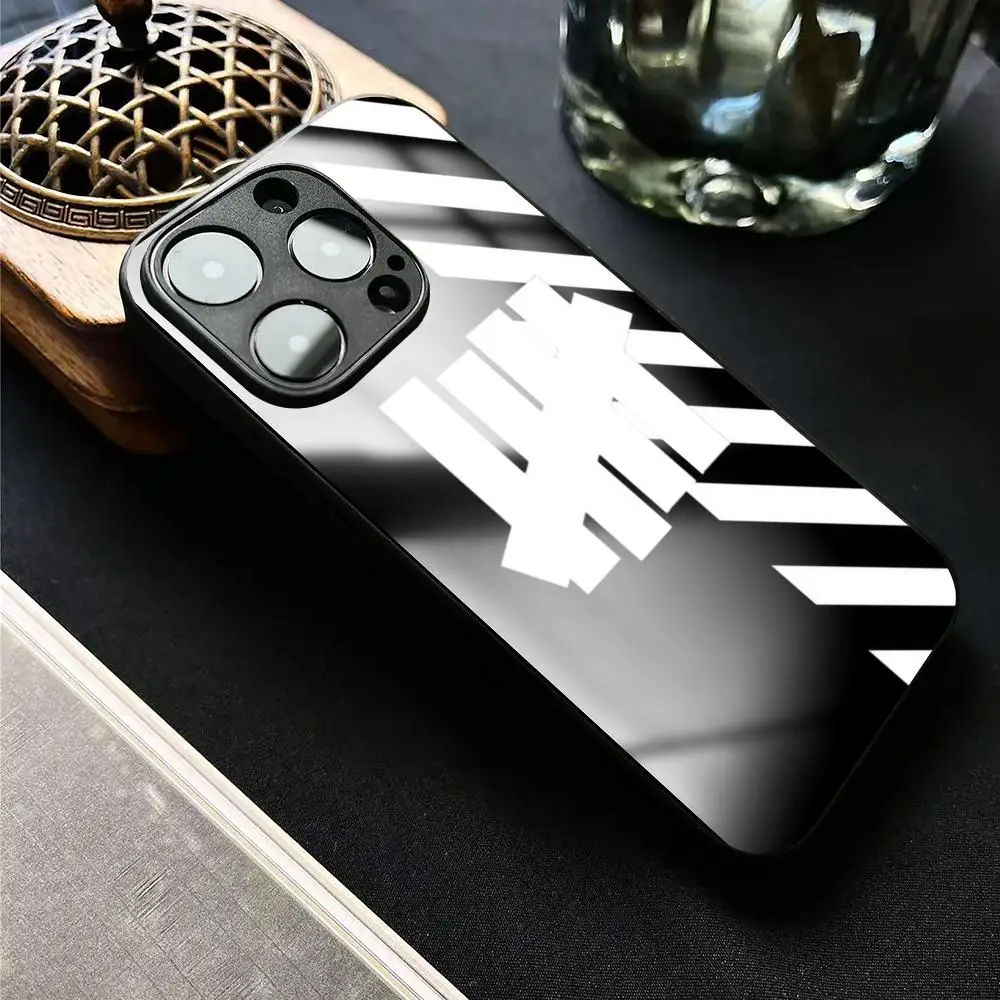 Fashion cool Undefeated logo hip-hop Phone Case For iPhone17 Air 16 e 15 14 13 12 11 Plus Mini Pro Max Glass Magnetic Case view 6