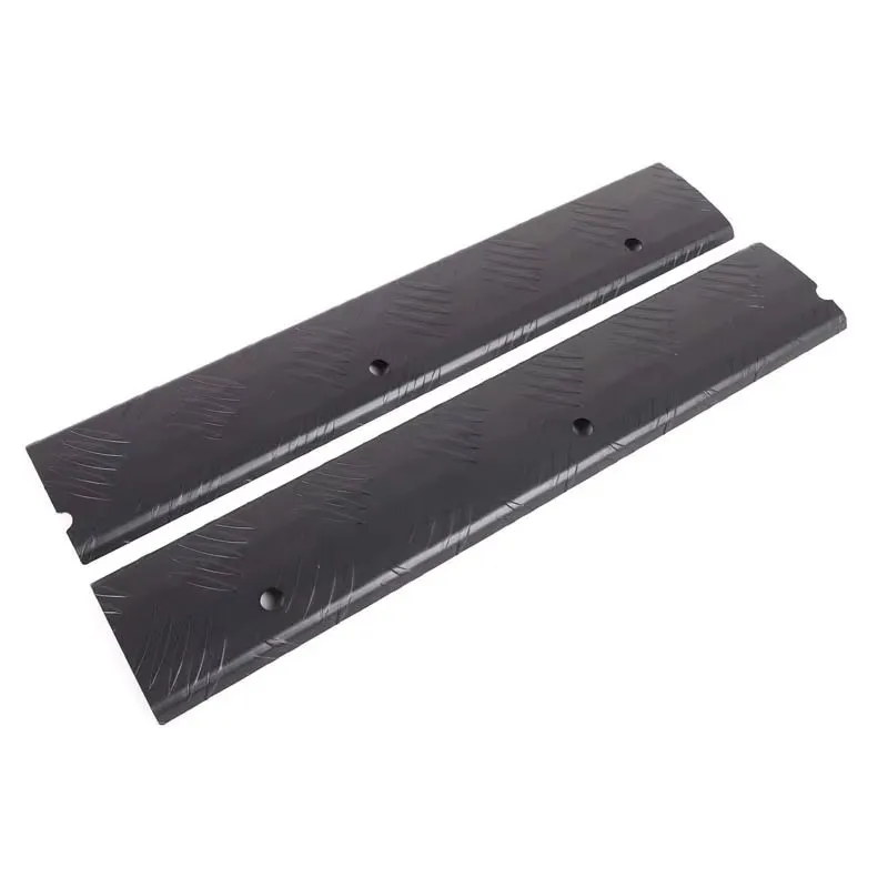 Car Trunk Tail Door Sill Guard Protection Cover Trim For Toyota FJ Cruiser 2007-2021 Aluminum Alloy Black Exterior Accessories