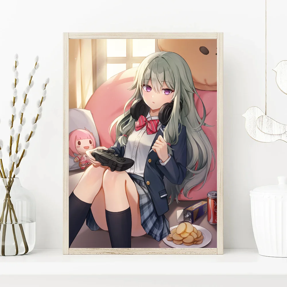 Project Sekai Anime Posters Sticky HD Quality Poster Wall Art Painting Study Wall Decor