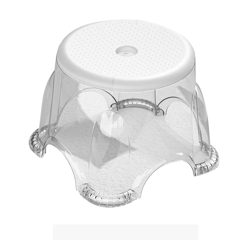 

Anti-Slip Bathroom Small Step Stool For Adults Kids Shoe Changing Footstool Portable Shower Bench Nonslip Stool For Home Toilet