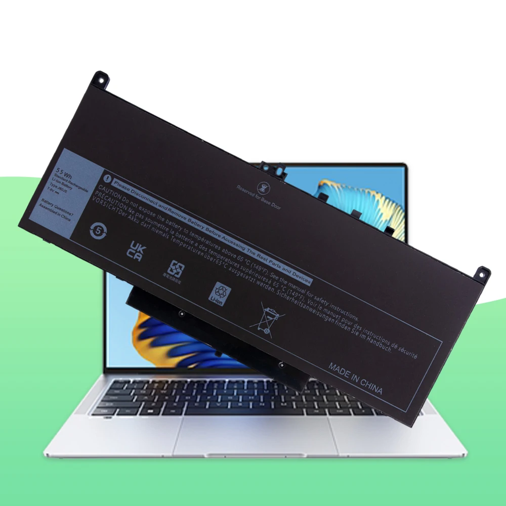 

J60J5 Laptop Battery For DELL Latitude E7270 E7470 Series J60J5 R1V85 MC34Y 242WD 7.6V 55WH