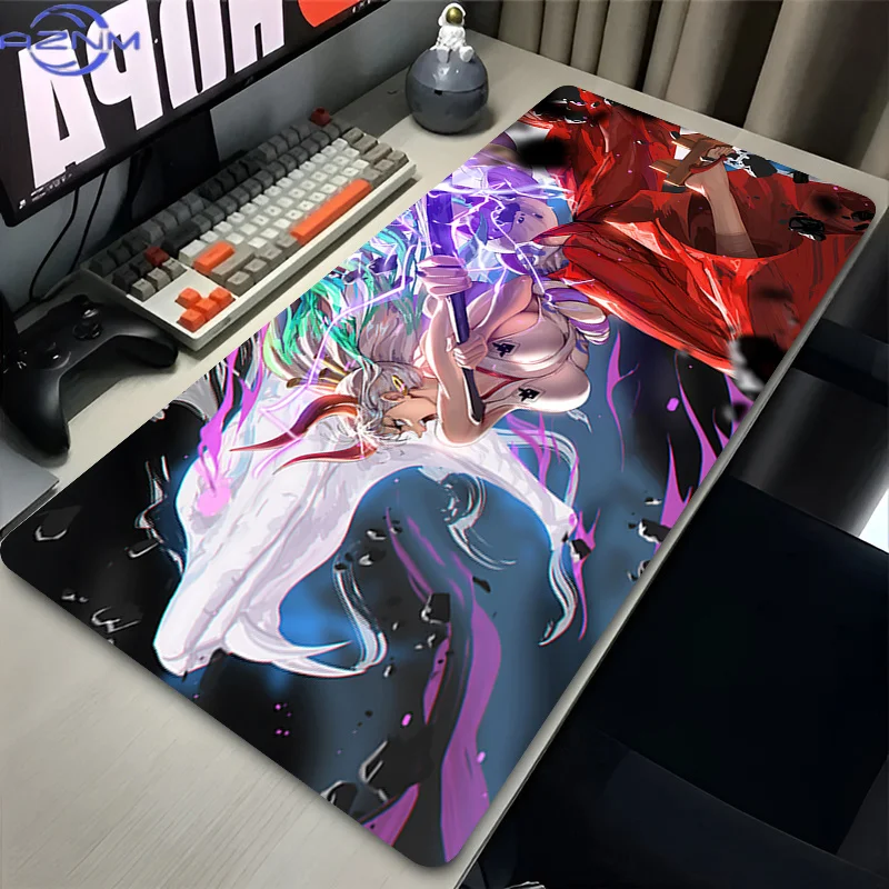Mouse Pad Gamer PC Laptop Office Gamer NonSlip Rubber Computer Carpet Keyboard Desk Mat One Piece Yamato Large MousePad