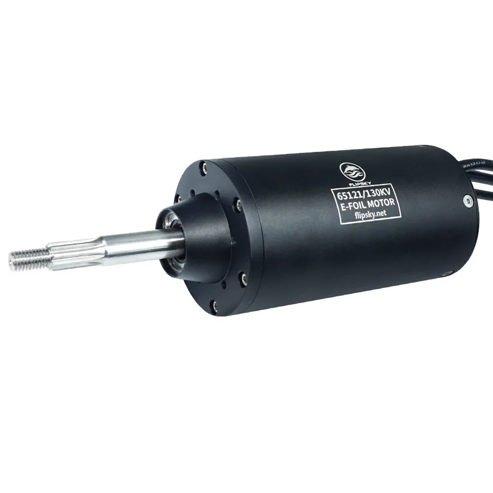 محرك Flipsky Inrunner بدون فرش تيار مستمر 65121 130KV 3700 وات لقارب ركوب الأمواج تحت الماء | هيدرو |   Efoil