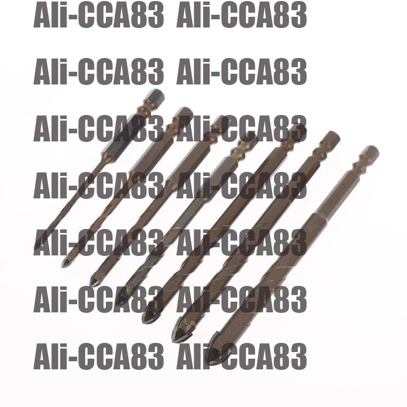 ดอกสว่านเจาะคอนกรีต CCA83-3-12 มม. หัวหกเหลี่ยม สำหรับเจาะเหล็ก โลหะ กระจก ปูนซีเมนต์ เซรามิก คอนกรีต ไม้ พลาสติก