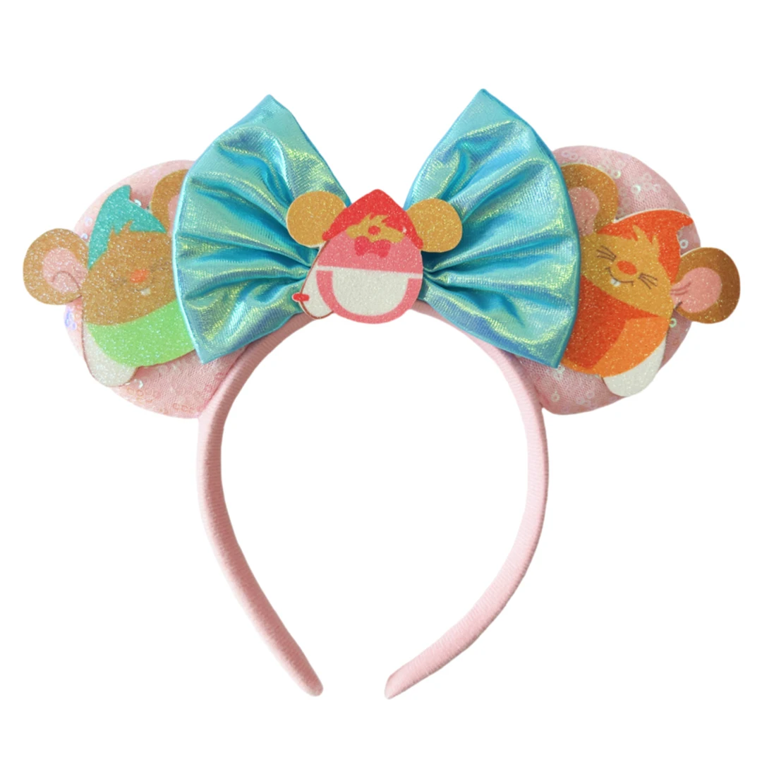 Birthday Party Micey Mouse Ears Headband Masquerade Princess Decoration Cosplay Costume Holiday Gift Girls/Adults