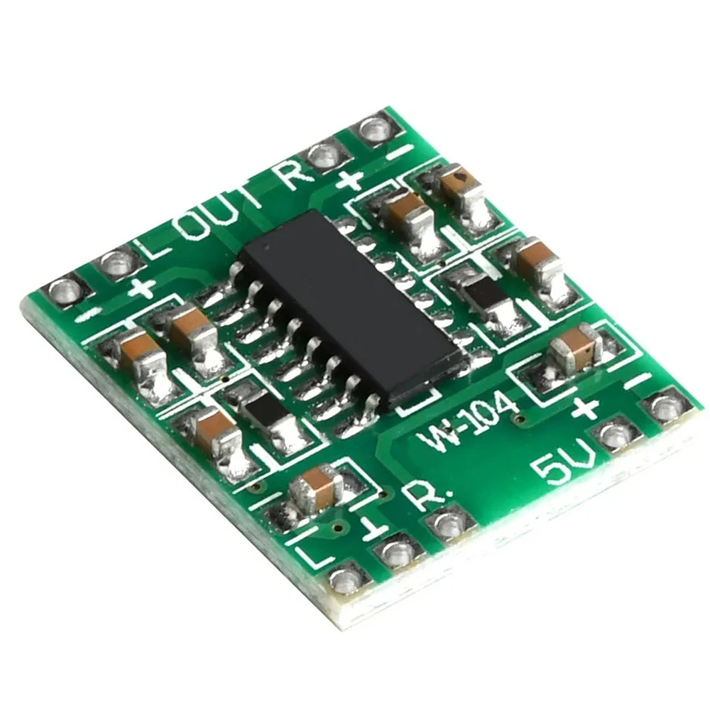 1/5/10 buah PAM8403 Audio 2x3W PAM8403 papan penguat daya Digital Mini untuk modul penguat Audio Stereo Kelas D daya 5V