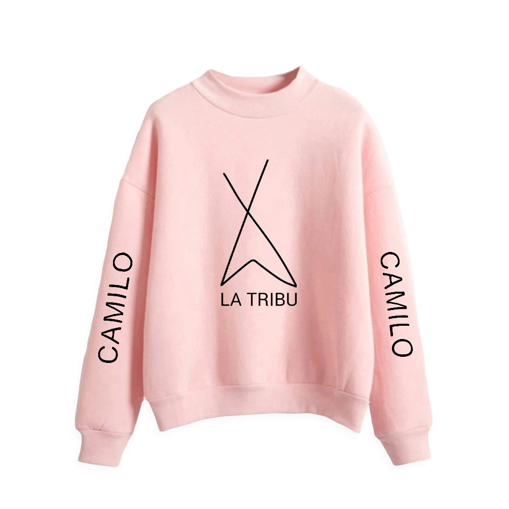 Print Camilo Echeverry Turtleneck Women 's Sweatshirt Autumn Outwear Harajuku Streetwear Pop Singer Fashion Boy girls Pullovers