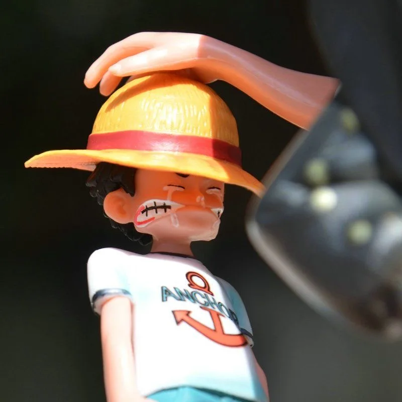 One Piece Anime Actionfigur PVC 18cm Luffy Zoro Shanks Figur Sammlerstück Modell Spielzeug als Geschenk – Detail 4