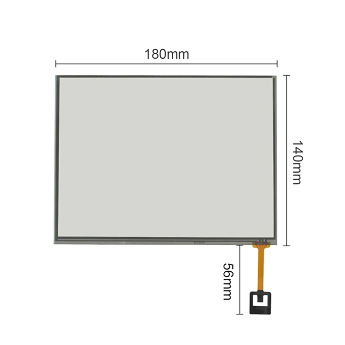 4 Pin Touch Screen Glass Digitizer 8.4 Inch for Chrysler Dodge Ghibli RB5 RE2 DVD Audio Player GPS Navigation LCD Screen