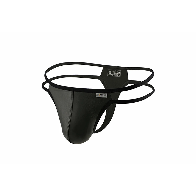 

Мужское нижнее белье Brave Person, новые сексуальные однотонные сексуальные стринги с низкой талией